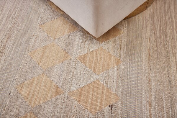 Diamond Carpets India , Ručne viazaný kusový koberec Angelo DESP P116 Pastel Brown Mix, 80x150, béžová, chodba / predsieň