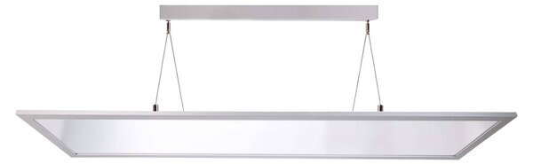 LED svietidlo 3422 hranaté, dip-switch, hliník, Hliník / sivá / zinok, Pracovňa / Kancelária, Hliník, Moderný, Závesné svietidlo