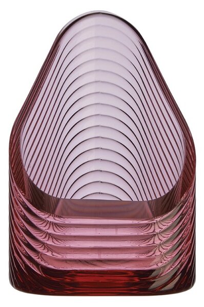 NUDE Glass Mist Lights Svietnik na čajovú sviečku Dusty Rose