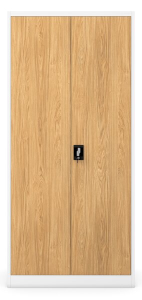 Skrinka na dokumenty biela/zlatý dub: Eco Design JAN H