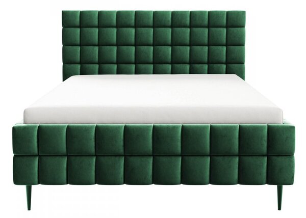 Mirjan24 Čalúnená posteľ s úložným priestorom Derkina Leg, Rozmer postele: 160x200, Dostupné poťahy: Fresh 01 5903211520266