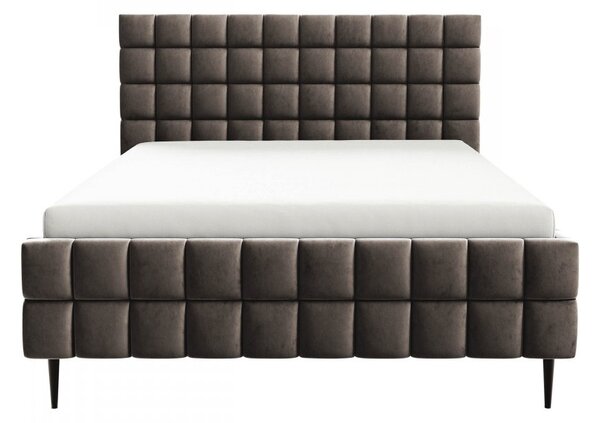 Mirjan24 Čalúnená posteľ s úložným priestorom Derkina Leg, Rozmer postele: 160x200, Dostupné poťahy: Fresh 01 5903211520266