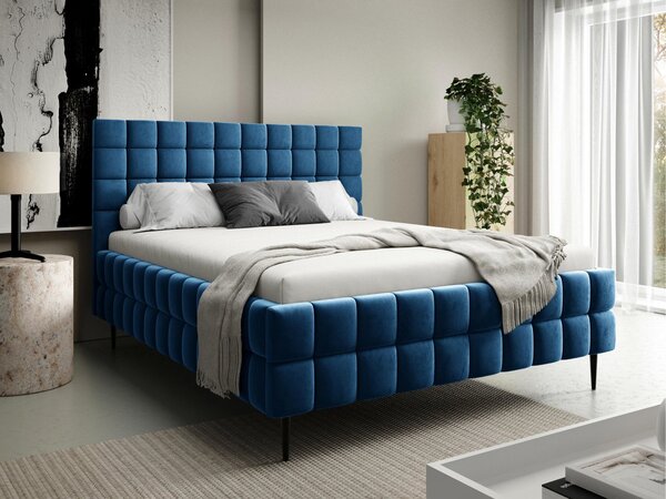 Mirjan24 Čalúnená posteľ s úložným priestorom Derkina Leg, Rozmer postele: 160x200, Dostupné poťahy: Fresh 01 5903211520266