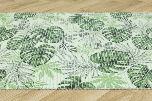 Kúpelňová penová rohož 266C Monstera