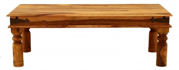 Konferenčný stolík Jali 100x50x50 z indického masívu palisander