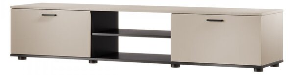 Mirjan24 TV stolík 180 Boho B3, Farby: čierny / čierny lesk 5902928097474