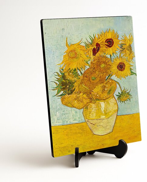 DUBLEZ | Reprodukcia - Vincent van Gogh - Slnečnice (1888) | UV potlač, Premium