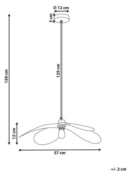 Závesná lampa čierna železo kovové tienidlo moderný glamour štýl obývacia izba jedáleň