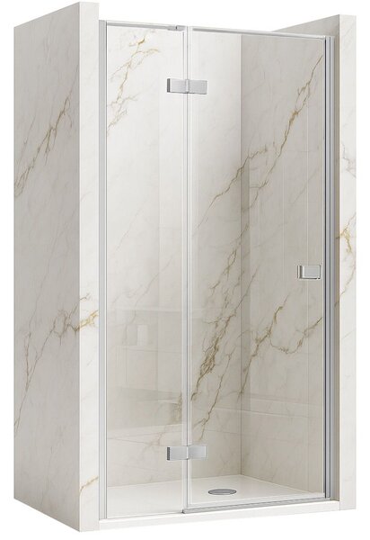 Rea Atlas, sprchové dvere 80x200cm, ľavý variant, 6mm číre sklo, chrómový profil, KPL-K4662