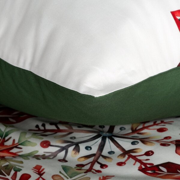VIANOČNÉ RENFORCÉ OBLIEČKY STELLA 200X220 CM, 2 KS 70X80 CM VZOROVANÉ