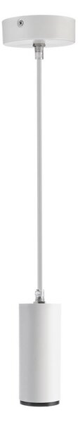LED závesné svietidlo Lucea 6, biele, hliník, 2 700 K, Biela / opálová, Obývacia izba / jedáleň, Hliník, Moderný, Závesné svietidlo