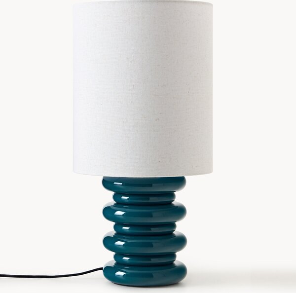 Stolová lampa's drevenou základňou Nicolas