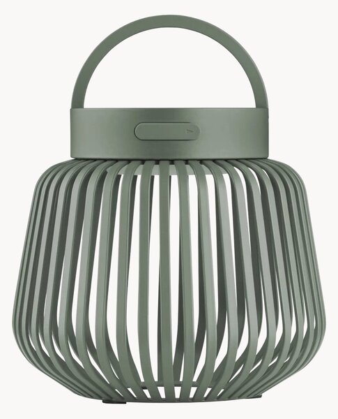 Prenosná exteriérová stolová LED lampa Lito, V 12 cm