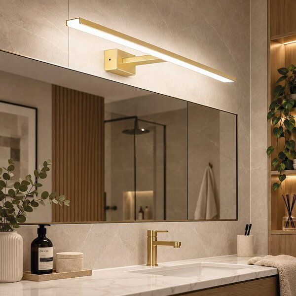 Nástenné LED svietidlo Shine1, 1x LED 13,8w, 4000k, (60 cm), g