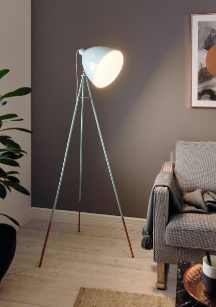 Eglo 49342 - Stojacia lampa DUNDEE 1xE27/60W/230V