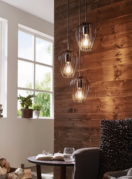 Eglo 49479 - Luster NEWTOWN 3xE27/60W/230V