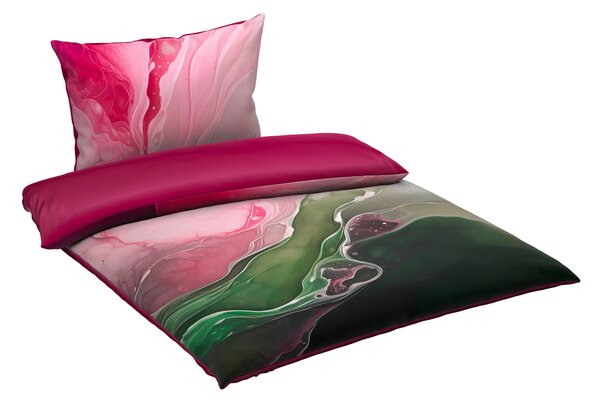 OBOJSTRANNÁ POSTEĽNÁ BIELIZEŇ, satén, pink, 140/200 cm Esposa - Obliečky & plachty