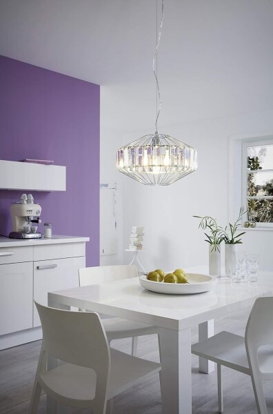 Eglo 96987 - Luster na lanku PEDROLA 1xE27/60W/230V