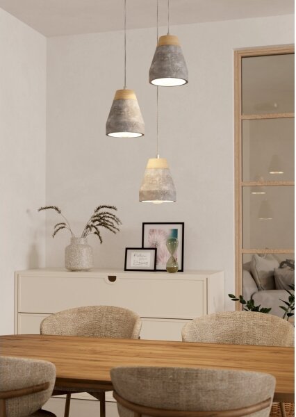 Eglo 95526 - Luster TAREGA 3xE27/60W/230V