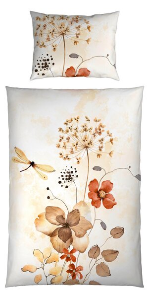 OBOJSTRANNÁ POSTEĽNÁ BIELIZEŇ, taupe, 140/220 cm Esposa - Obliečky & plachty