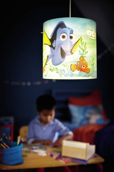 Philips 71751/90/16 - LED Detský luster DISNEY FINDING DORY 1xE27/23W/230V