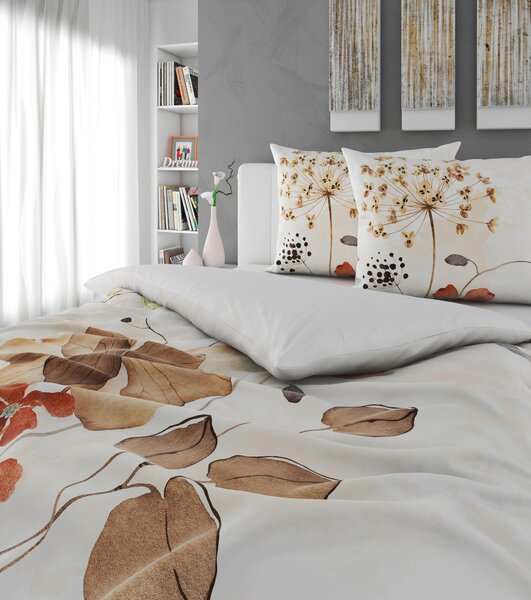 OBOJSTRANNÁ POSTEĽNÁ BIELIZEŇ, taupe, 200/200 cm Esposa - Obliečky & plachty