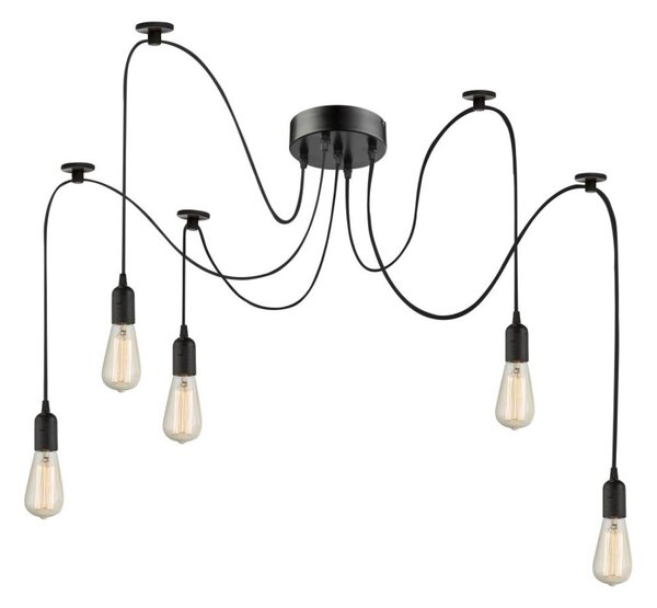 GLOBO A110-5 - Závesné osvetlenie MARACANA 5xE27/60W/230V