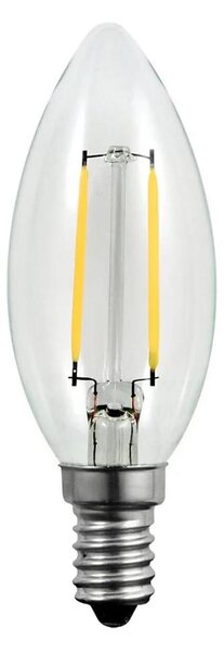 LED Žiarovka FILAMENT C37 E14/2W/230V 3000K