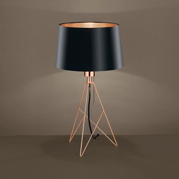 Eglo 39178 - Stolná lampa CAMPORALE 1xE27/60W/230V