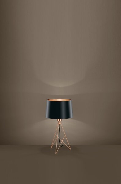 Eglo 39178 - Stolná lampa CAMPORALE 1xE27/60W/230V