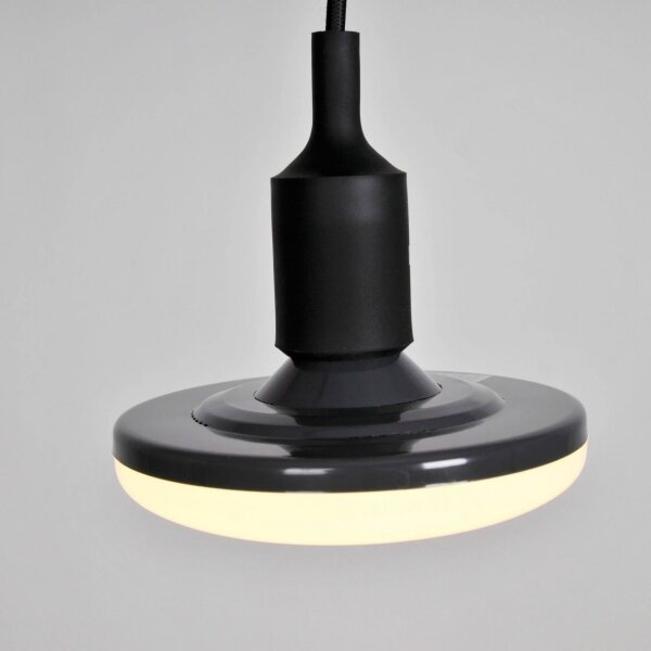LED Závesné svietidlo KIKI 1xE27/10W/230V čierne