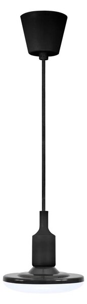 LED Závesné svietidlo KIKI 1xE27/10W/230V čierne