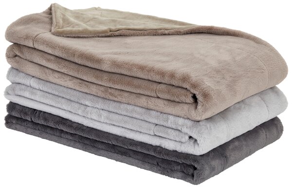 KOŽUŠINOVÁ DEKA, polyester, 150/200 cm Novel - Textil do domácnosti