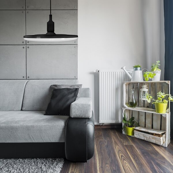 LED Závesné svietidlo KIKI 1xE27/10W/230V čierne