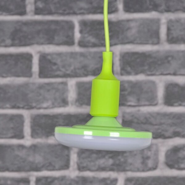 LED Závesné svietidlo KIKI 1xE27/10W/230V zelené