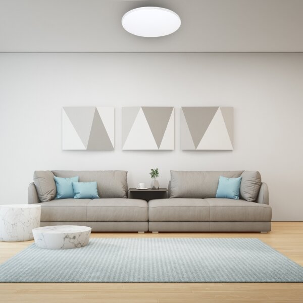 LED Stmievateľné stropné svietidlo s diaľkovým ovládačom SIENA LED/68W/230V