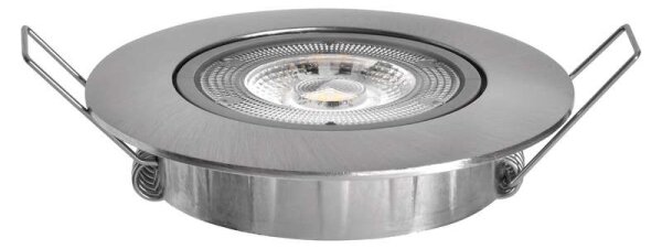Zabudovateľné svietidlo EXCLUSIVE LED/5W/230V 3000 K strieborné