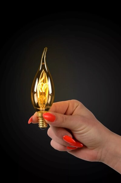 LED Žiarovka AMBER E14/3W/230V - Lucide 49036/03/62