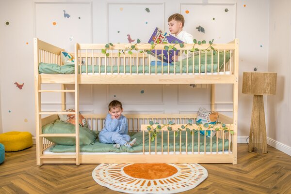 Detská poschodová posteľ 90x200 GLADYS - borovica