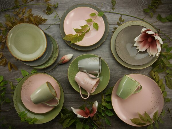 KOMBINOVANÝ SERVIS Nature Vintage Garden 16-dielne Creatable - Online Only bytové doplnky, Online Only