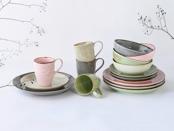 KOMBINOVANÝ SERVIS Nature Vintage Garden 16-dielne Creatable - Online Only bytové doplnky, Online Only