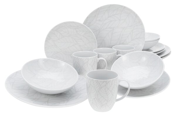 KOMBINOVANÝ SERVIS, 16-dielne, porcelán Creatable - Online Only bytové doplnky, Online Only