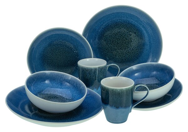 KOMBINOVANÝ SERVIS, 8-dielne, kamenina Creatable - Online Only bytové doplnky, Online Only