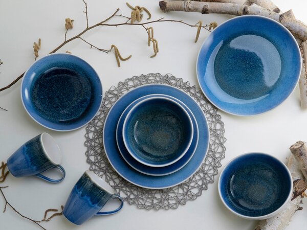 KOMBINOVANÝ SERVIS, 8-dielne, kamenina Creatable - Online Only bytové doplnky, Online Only
