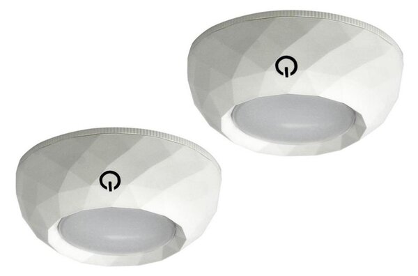 SADA 2x LED dotykové orientačné svietidlo LED/4,5V/3xAAA