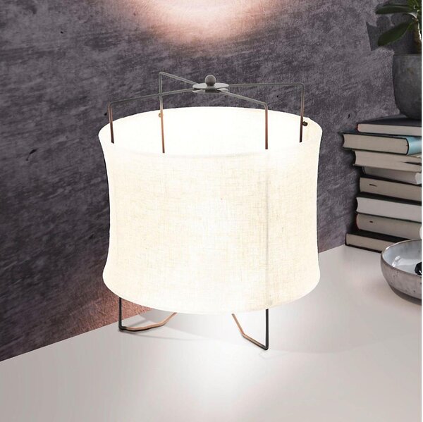 Eglo 43293 - Stolná lampa BRIDEKIRK 1xE27/40W/230V