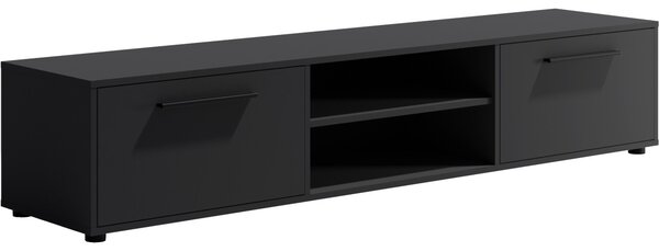 MEBLINE Komoda RTV MAXIS 10 čierna