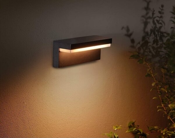 Philips 17456/30/P7 - LED RGB Vonkajšie nástenné svietidlo Hue NYRO LED/13,5W/230V