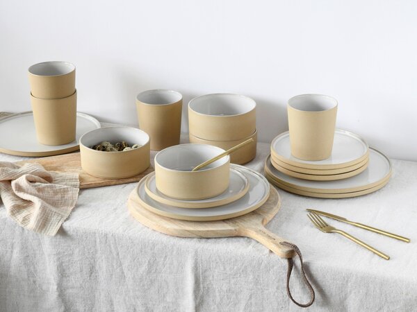 SADA PLYTKÝCH TANIEROV, keramika, 26 cm Creatable - Online Only bytové doplnky, Online Only