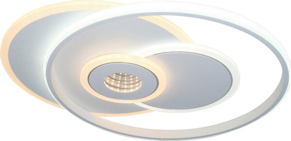 STROPNÉ LED SVIETIDLO, 50,3/42,5/6 cm Novel - Interiérové svietidlá